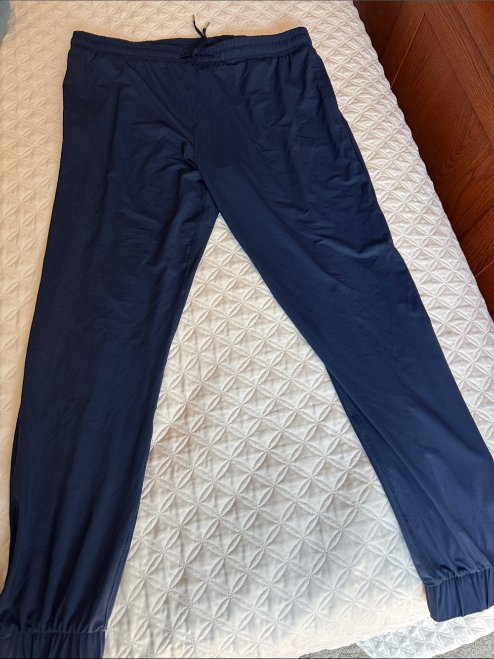 ZYIA Active Navy Everywhere Joggers Zipper Ankle Pocket Size XXL never worn
